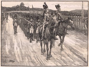 コーンウォリス卿の降伏、ヨークタウンAD 1781 作： Henry Marriott Paget